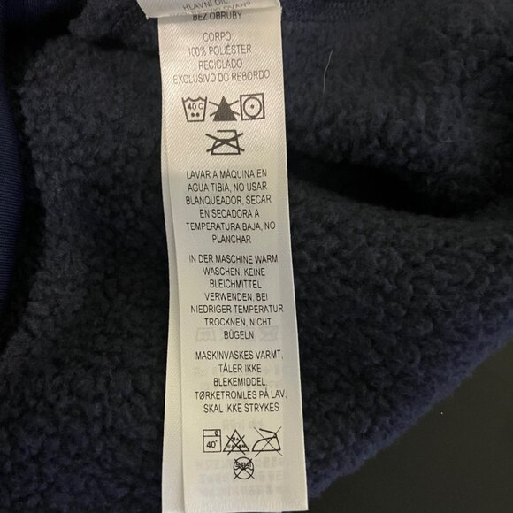 Patagonia Better Sweater Full-Zip Fleece Jacket Men’s XL Navy Blue - Picture 9 of 12